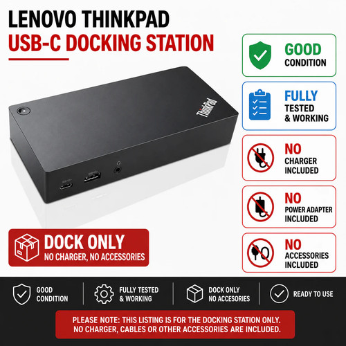 Lenovo thinkpad usb dock gen - usb-c,